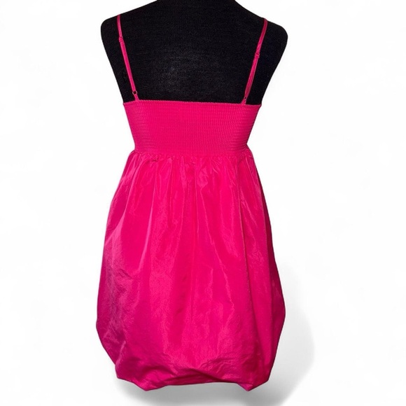 Aritzia Sunday Best Elio Babydoll Mini Dress Pink Persian Rose Size Small - Picture 9 of 10